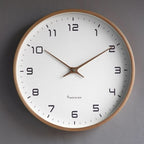 Elegant Scandinavian Large Wall Clock with Silent Quartz Movement | Minimalist Decor for Home and Office