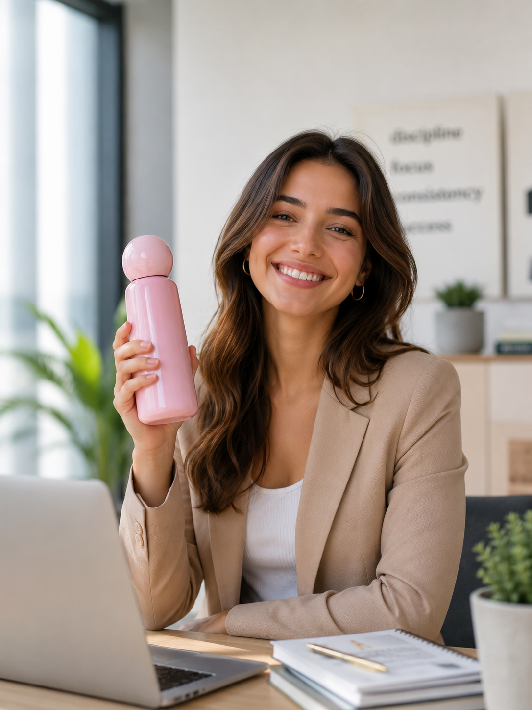 Elegant Steel | Water Bottle with Insulated Design & 2-Tone Finish for Perfect Hydration