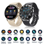 F22R Smart Watch - Bluetooth Calling Round Display Fitness Tracker