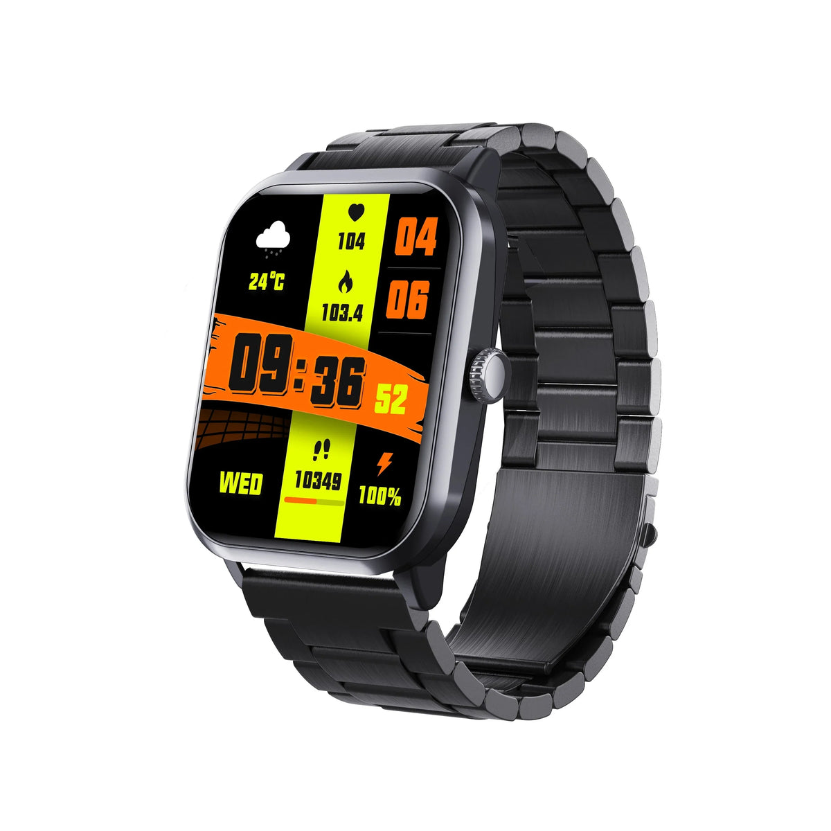F33 Smart Watch – 1.90-inch HD Display Fitness Tracker with 50 Sports Modes