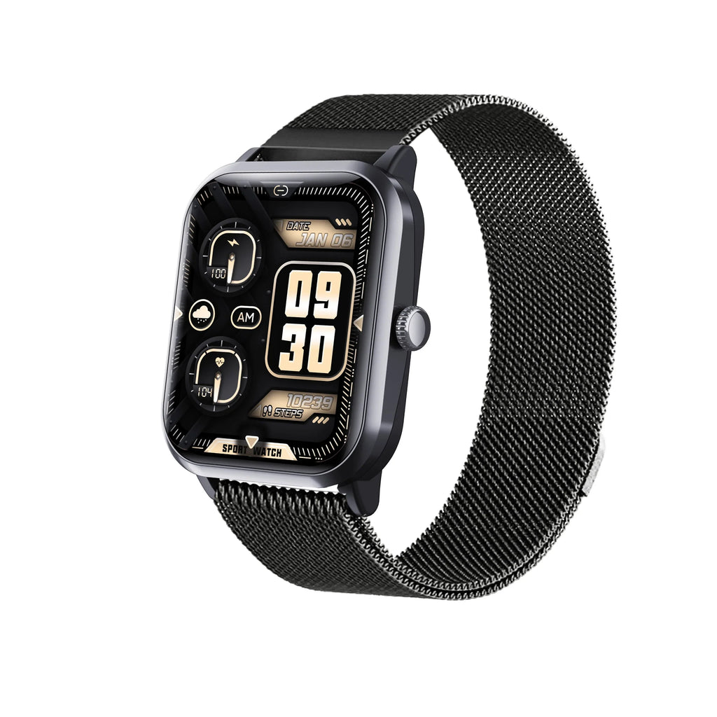 F33 Smart Watch – 1.90-inch HD Display Fitness Tracker with 50 Sports Modes