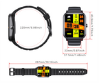F33 Smart Watch – 1.90-inch HD Display Fitness Tracker with 50 Sports Modes