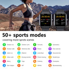 F33 Smart Watch – 1.90-inch HD Display Fitness Tracker with 50 Sports Modes