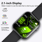 F58 Smart Watch – Bluetooth Calling 2.1-inch HD Display Fitness Tracker