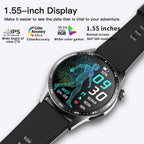 F60 Smart Watch - Bluetooth Calling & 50 Sports Modes Fitness Tracker