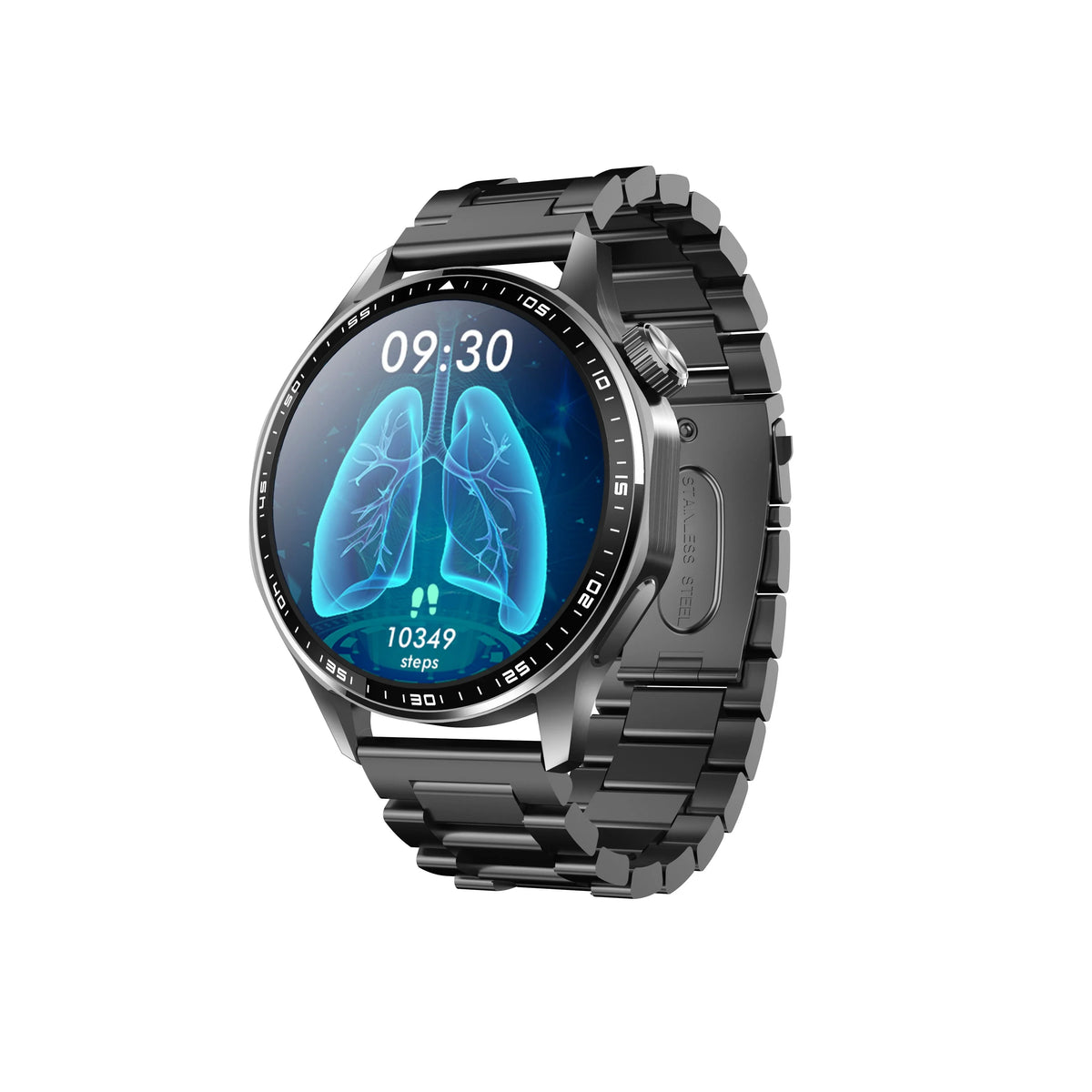 F61 Smart Watch - Bluetooth Calling, 1.55 Inch Display & 50 Sports Modes Fitness Tracker