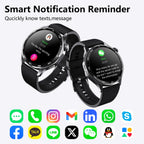 F61 Smart Watch - Bluetooth Calling, 1.55 Inch Display & 50 Sports Modes Fitness Tracker
