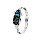 F81 Smart Watch – Metal Strap, 50+ Sports Modes & Fitness Tracking