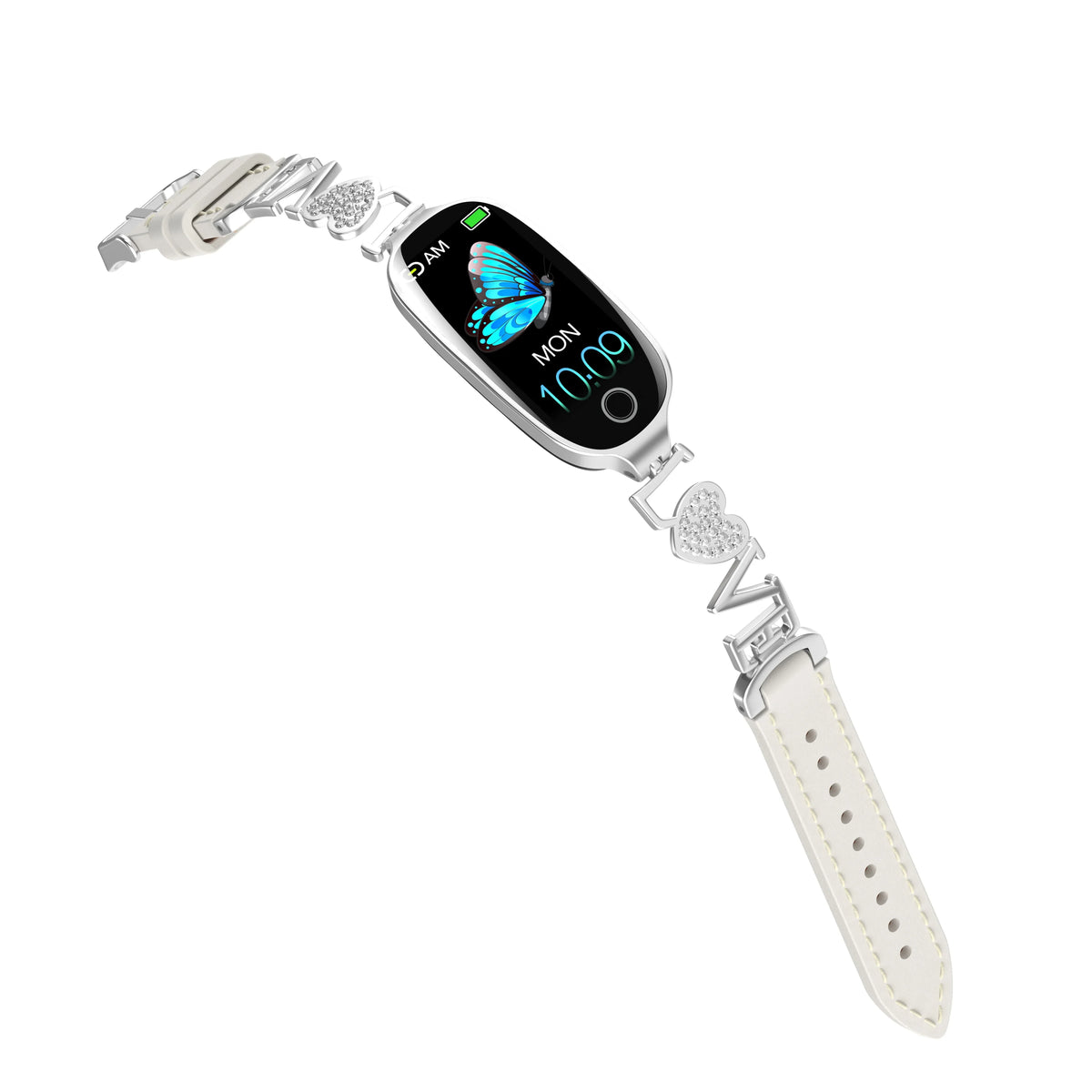 F81 Smart Watch – Metal Strap, 50+ Sports Modes & Fitness Tracking