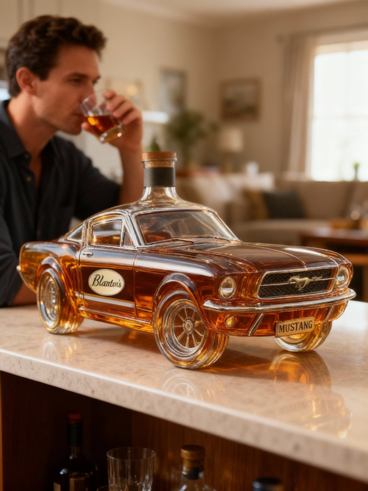 Miroken | Mustang Car Shaped Whiskey Decanter
