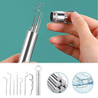 High-Quality Stainless Steel Toothpick Set (7 Pieces) | Dentisafe