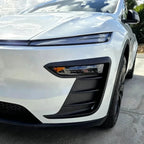 ABS Fog Light Trim Covers Exterior Upgrade for Tesla Model Y Juniper 2025+
