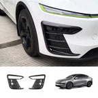 ABS Fog Light Trim Covers Exterior Upgrade for Tesla Model Y Juniper 2025+