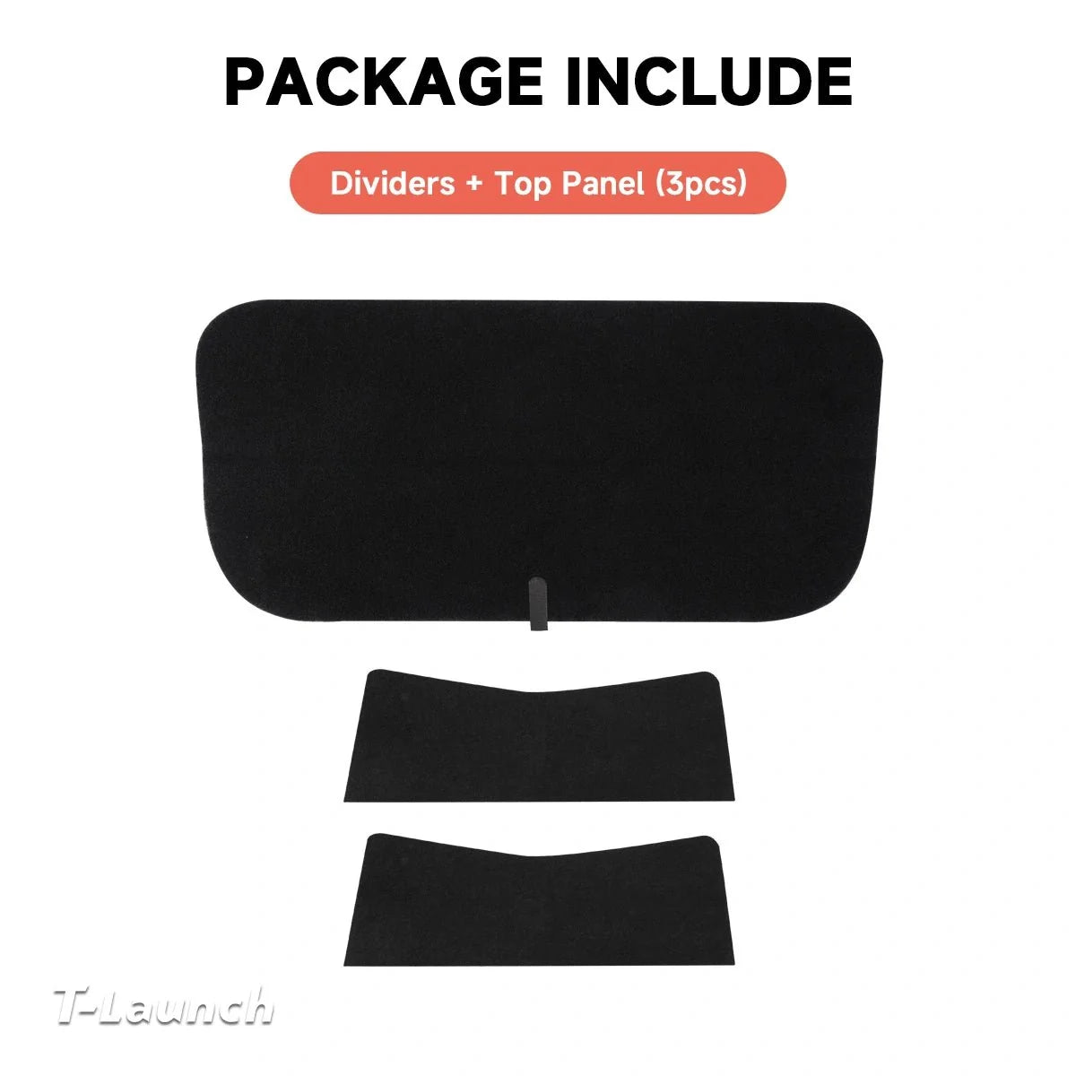 Foldable Front Trunk Divider & Organizer for Tesla Model Y Juniper 2025+ / Model Y L 2026+