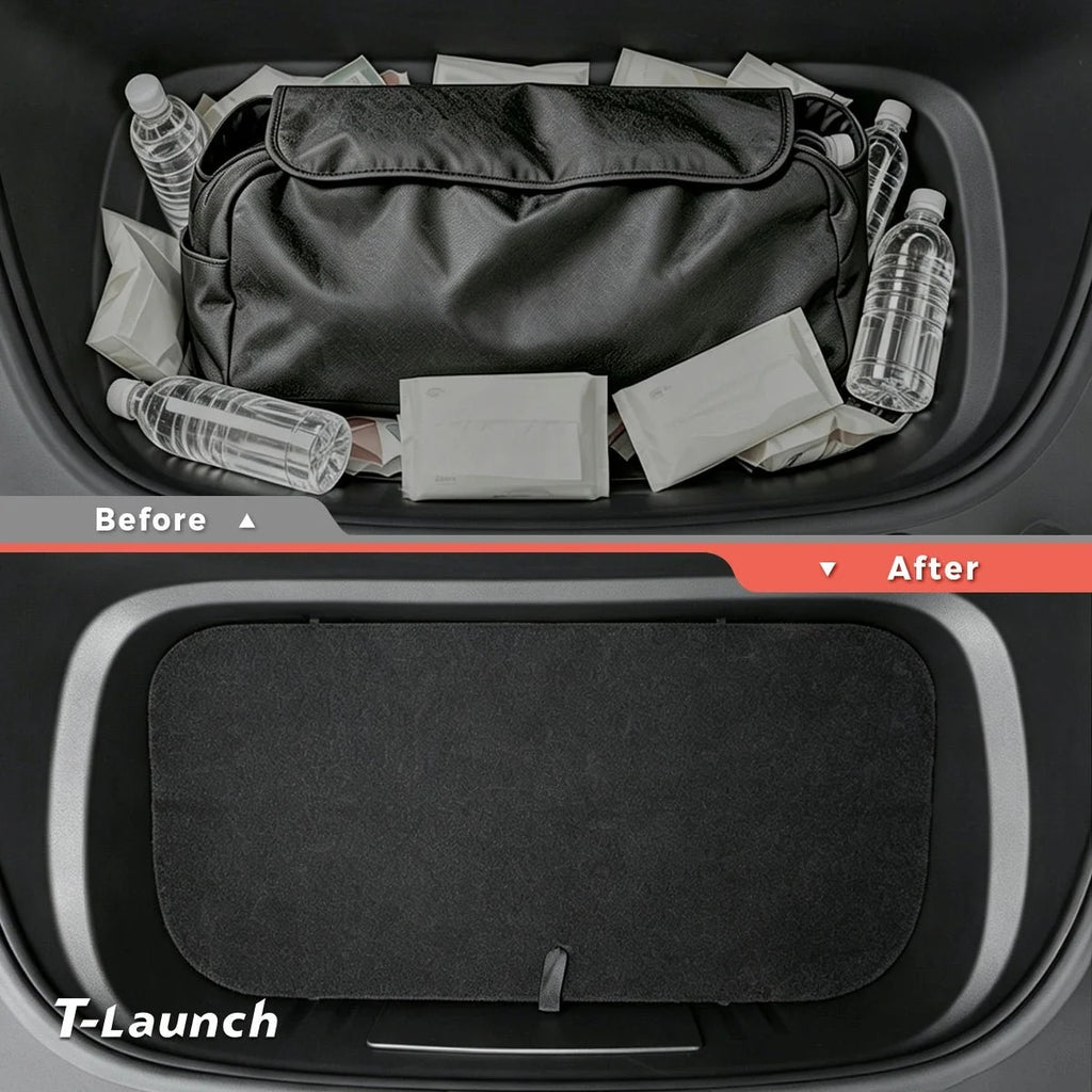 Foldable Front Trunk Divider & Organizer for Tesla Model Y Juniper 2025+ / Model Y L 2026+