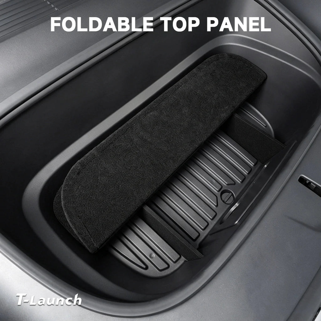 Foldable Front Trunk Divider & Organizer for Tesla Model Y Juniper 2025+ / Model Y L 2026+