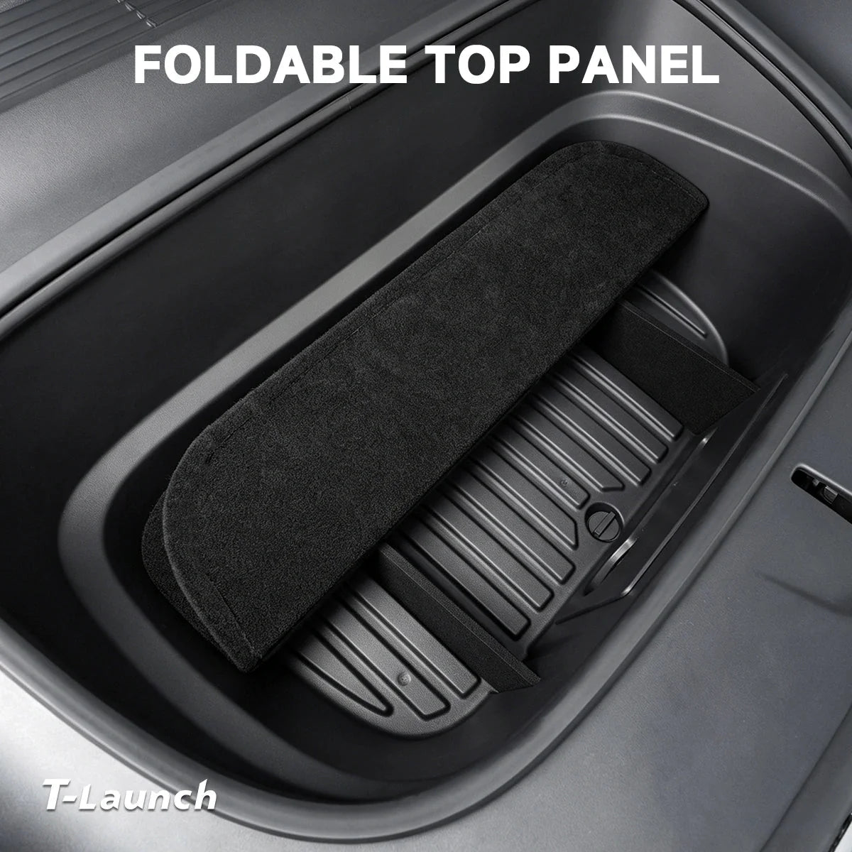 Foldable Front Trunk Divider & Organizer for Tesla Model Y Juniper 2025+ / Model Y L 2026+