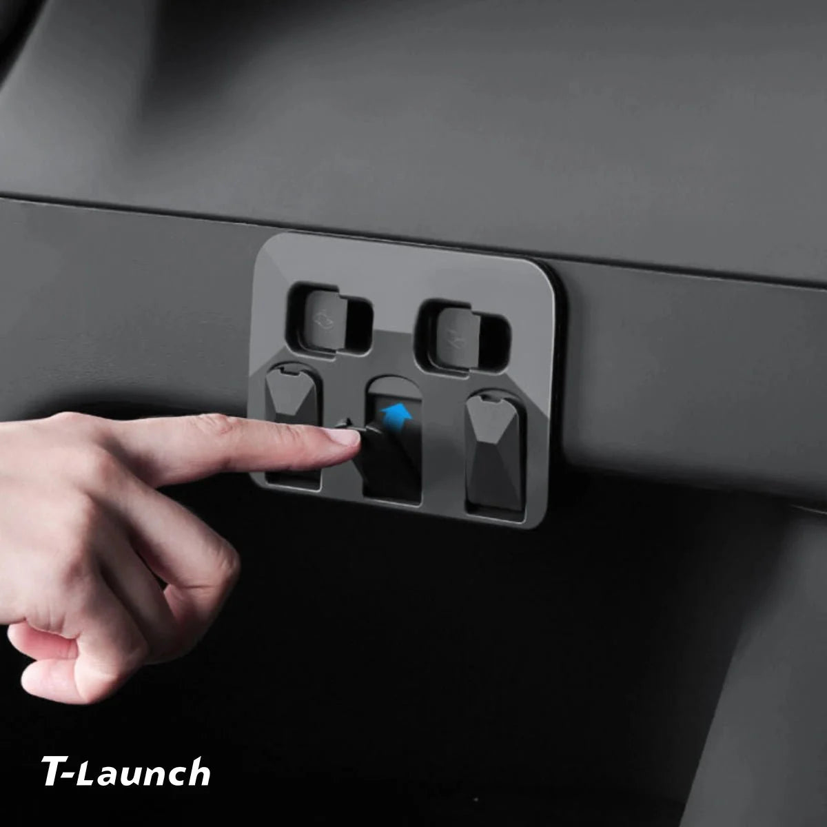 Hidden Foldable Trunk Hooks for Tesla Model Y 2021-2024