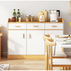 Modern Solid Wood Finger Edge Pulls for Cabinets and Drawers