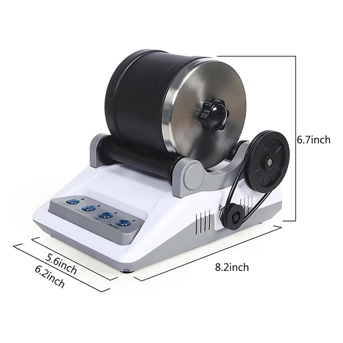 GemMaster | Rock Tumbler Kit with Quiet Operation & Leak-Proof Design | Ideal for Beginners & Educational Fun
