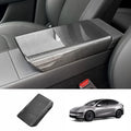 [Real Carbon Fiber] Armrest Cover for Tesla Model Y L 2026+