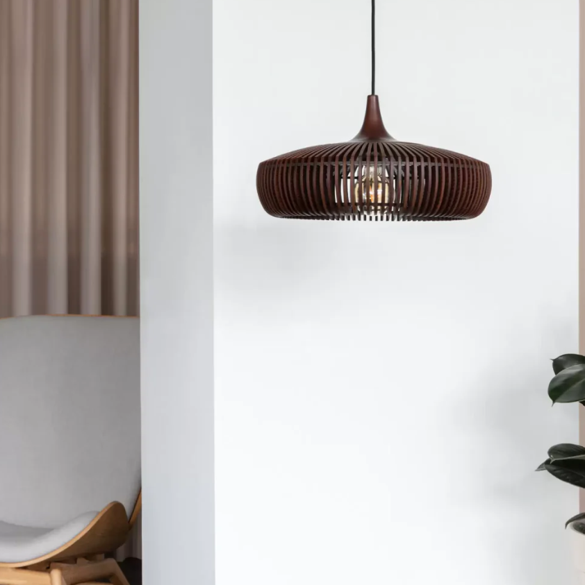 Hinori | Ceiling Light Pendant with Solid Wood Design | Japandi Style for Warm Ambiance