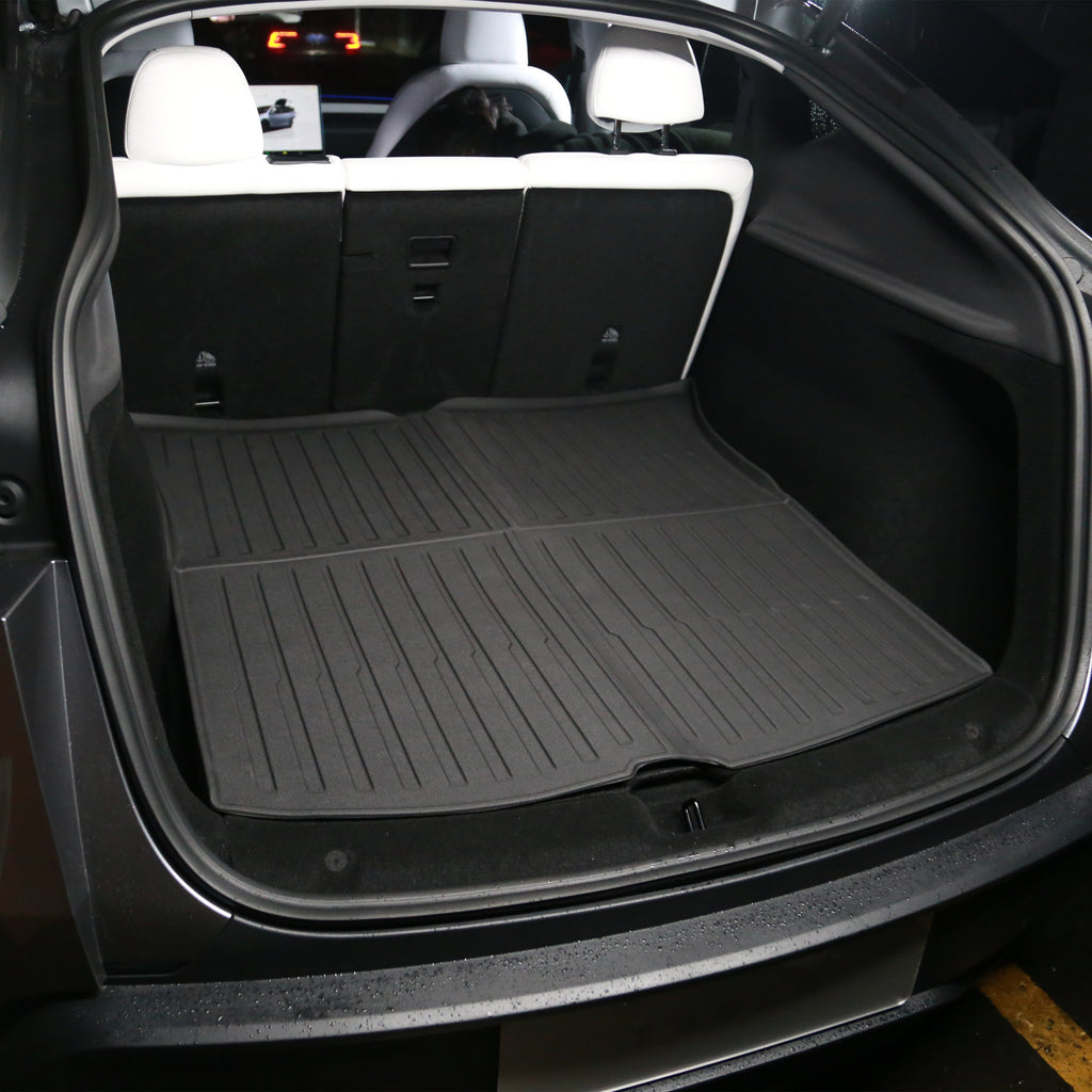 Miroken TPE Front/Rear Trunk Mats for Model Y Juniper