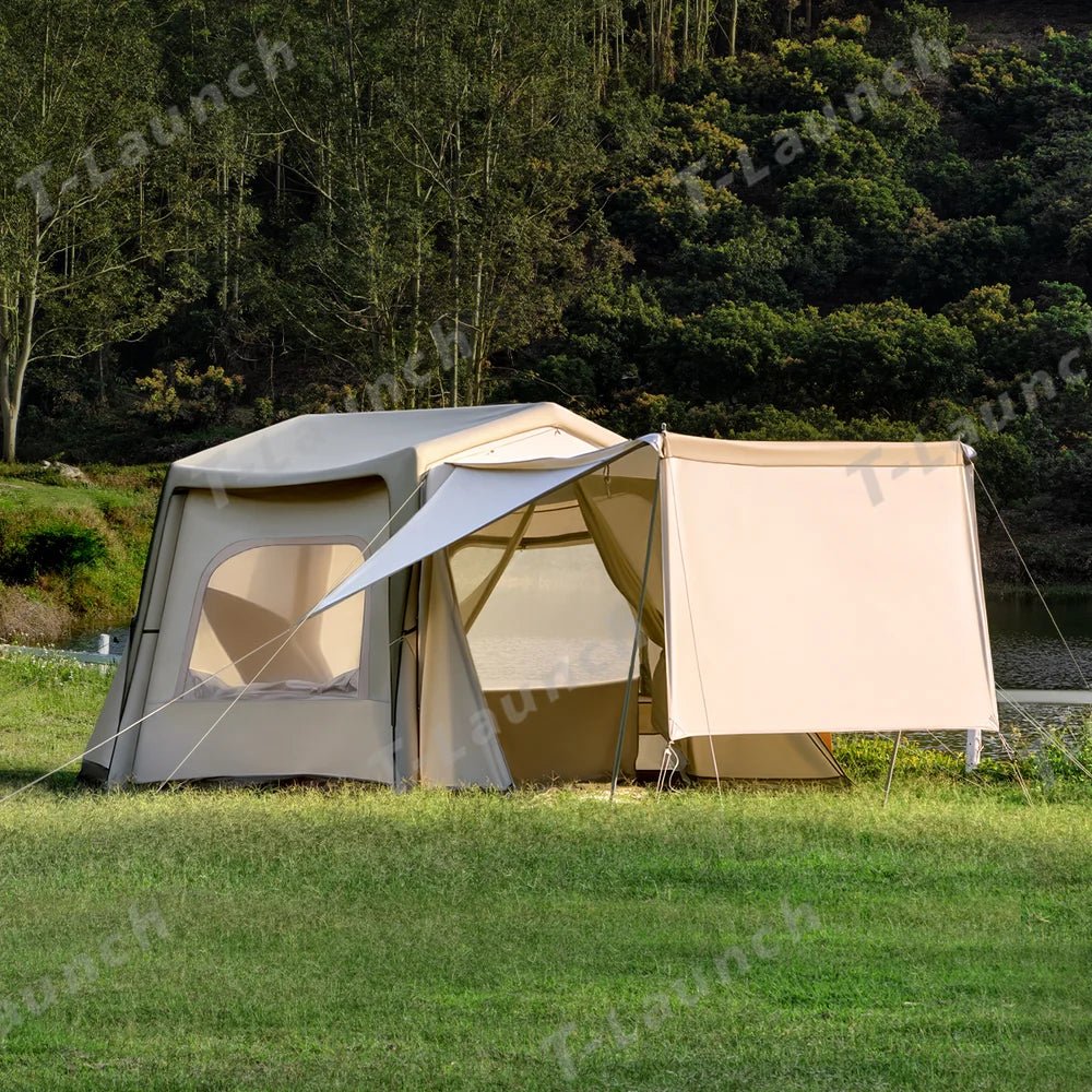 Inflatable Tailgate Camping Tent with Projection Screen for Tesla Model 3/Y/S/X