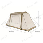 Inflatable Tailgate Camping Tent with Projection Screen for Tesla Model 3/Y/S/X
