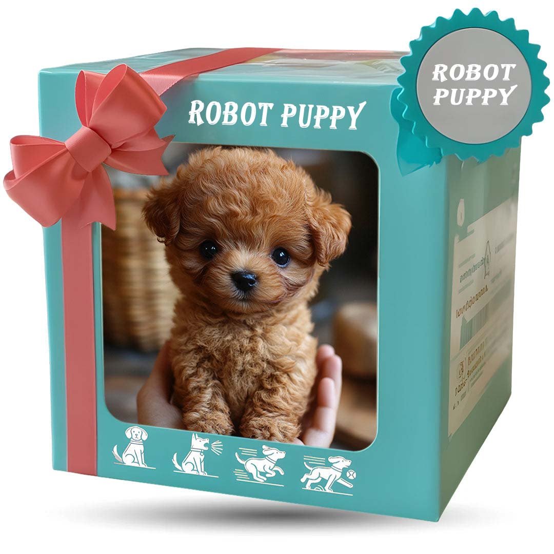 Interactive Plush Puppy Toy with Lifelike Motion & Touch Response | Comforting Companion for All Ages