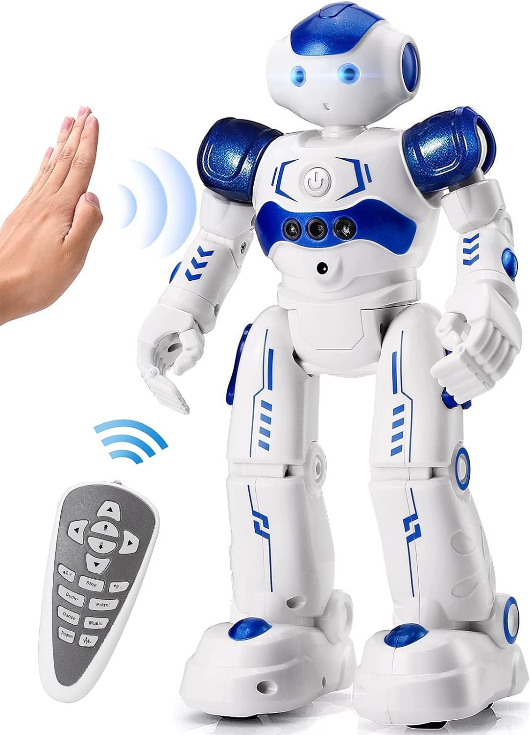 Interactive Robot Toy | Remote Control & Gesture Activation for Fun Learning