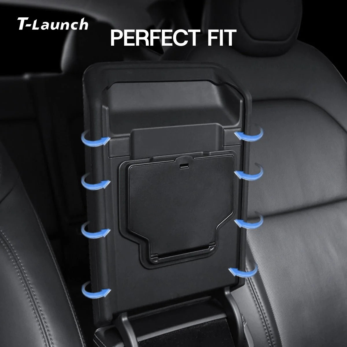 Liquid Silicone Center Console Armrest Cover for Tesla Model 3 2024+ / Model Y 2025+