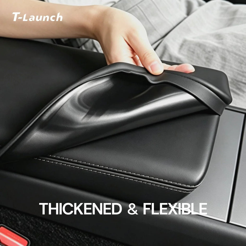 Liquid Silicone Center Console Armrest Cover for Tesla Model 3 2024+ / Model Y 2025+