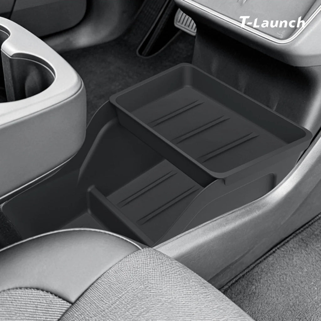 Center Console Lower Storage Organizer Tray for Tesla Model Y Standard 2025+