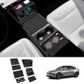 Center Console Organizer & Protector Full Set for Tesla Model Y Juniper 2025+
