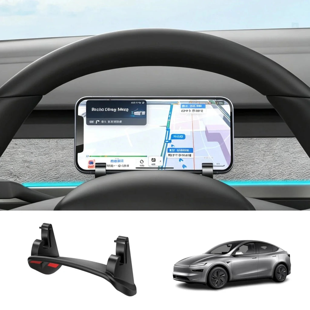 Steering Wheel Phone Holder for Tesla Model 3/Y/Y L 2024+