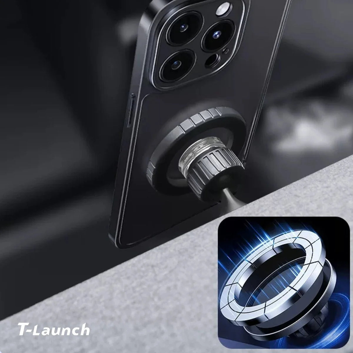 Dashboard Magnetic Phone Holder for Tesla Model 3/Y/Y L 2024+