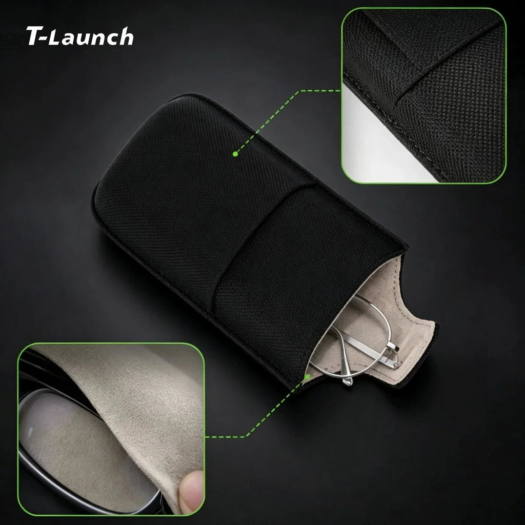 A-Pillar Magnetic Sunglasses Storage Holder for Tesla Model 3/Y/Y L