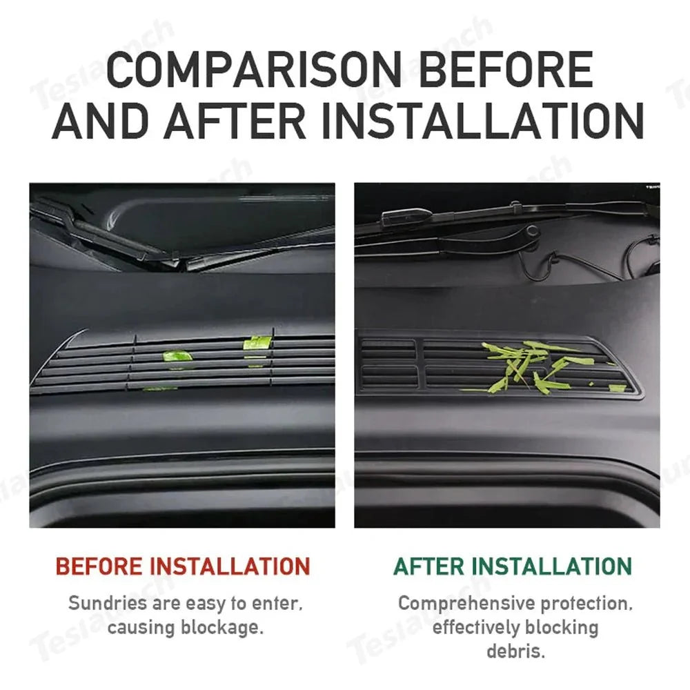 Mesh Air Intake Protective Cover for Tesla Model Y Juniper 2025+
