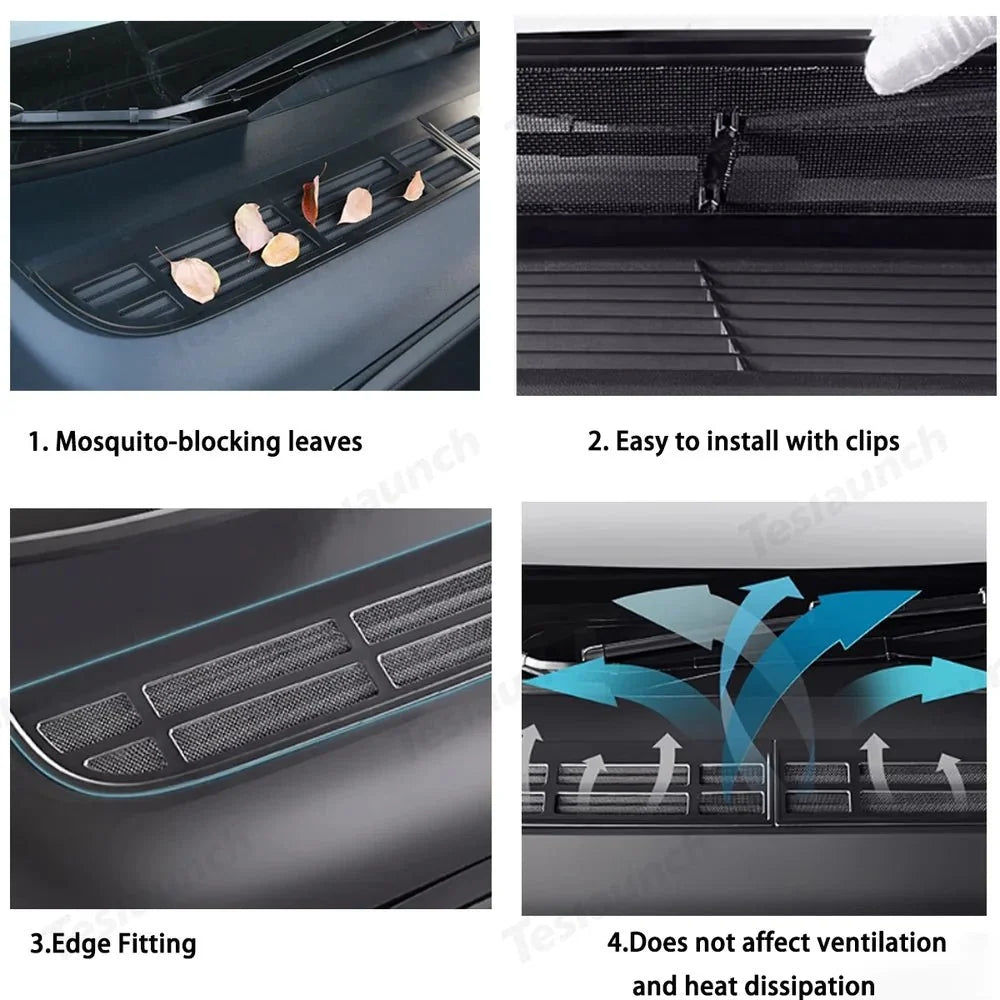 Mesh Air Intake Protective Cover for Tesla Model Y Juniper 2025+