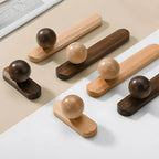 Organic Modern Natural Wood Cabinet Pulls