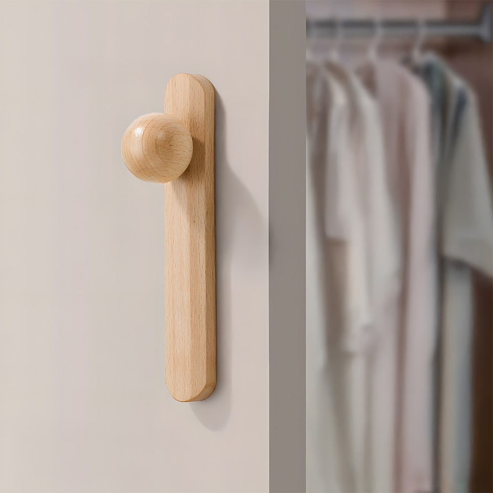 Organic Modern Natural Wood Cabinet Pulls