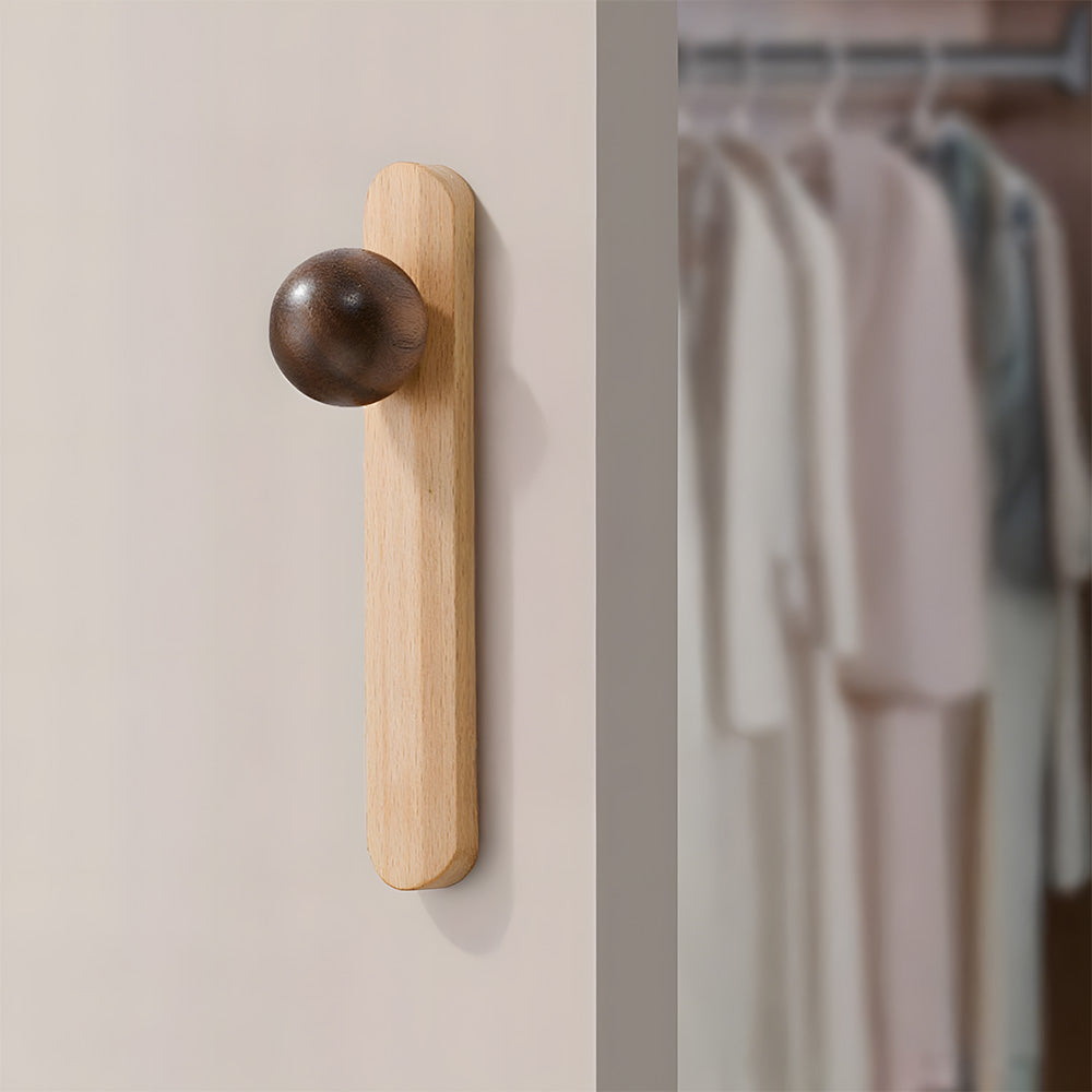 Organic Modern Natural Wood Cabinet Pulls