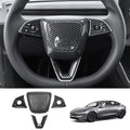 Steering Wheel Panel Decor Cover Trim for Tesla Model 3 Highland 2024+