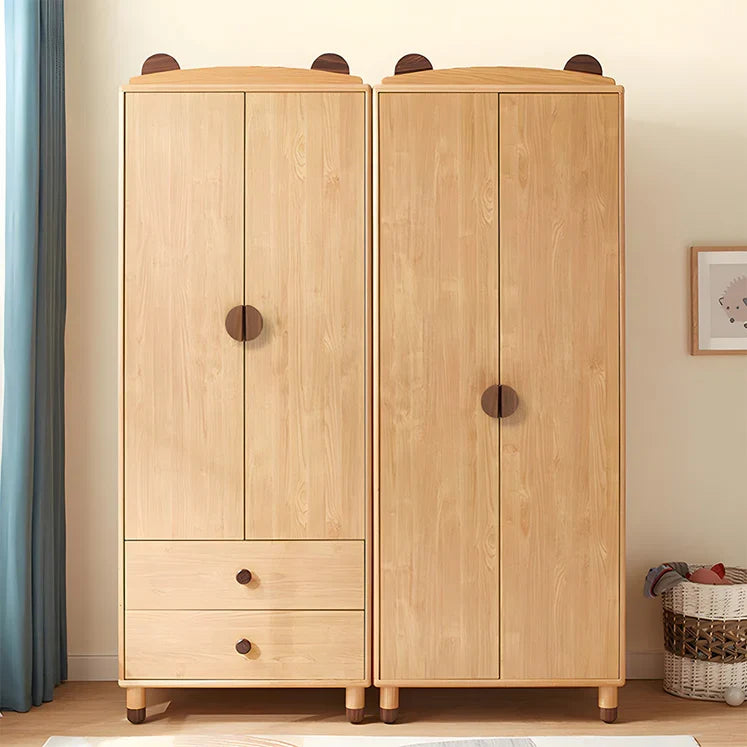 Contemporary Half Moon Wood Cabinet Pulls