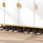Contemporary Half Moon Wood Cabinet Pulls