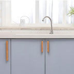 Minimalist Natural Wood Drawer Pulls
