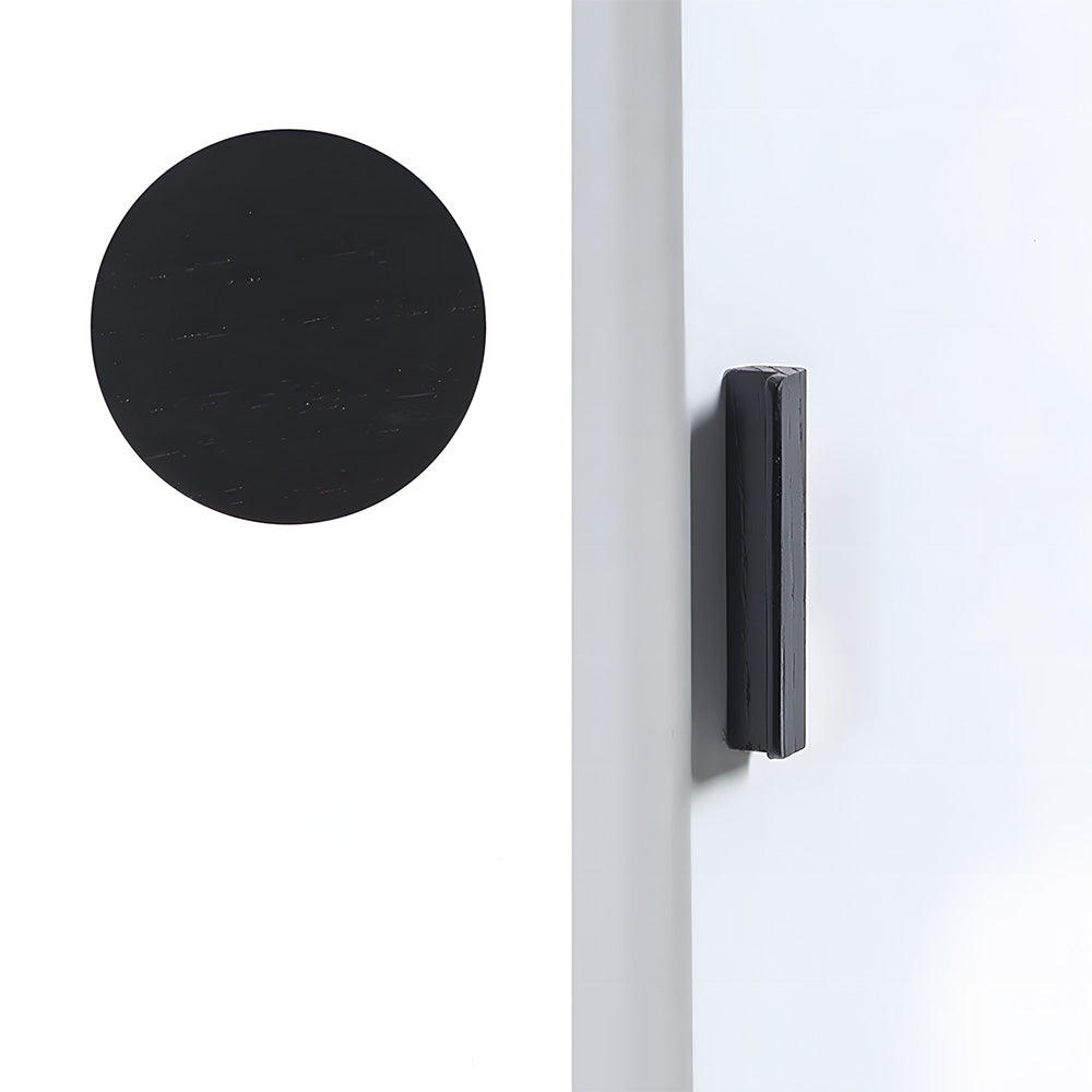 Modern L-Shaped Solid Wood Cabinet Pulls