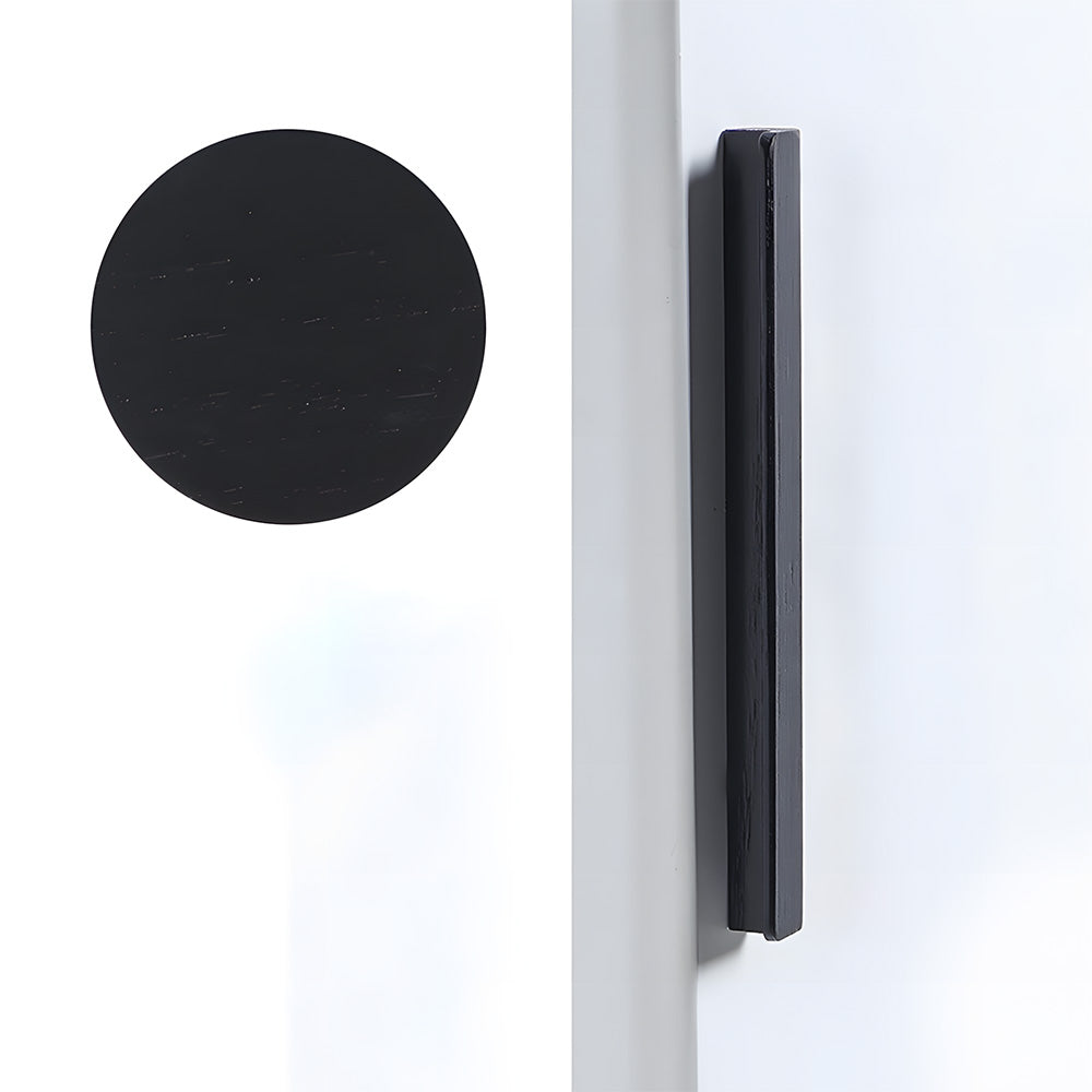 Modern L-Shaped Solid Wood Cabinet Pulls