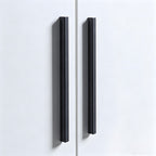 Modern L-Shaped Solid Wood Cabinet Pulls